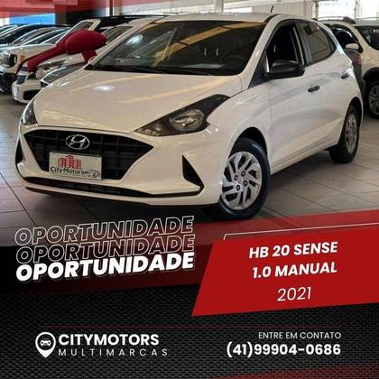HYUNDAI HB20 1.0 12V FLEX SENSE MANUAL HYUNDAI HB20 1.0 12V FLEX SENSE MANUAL